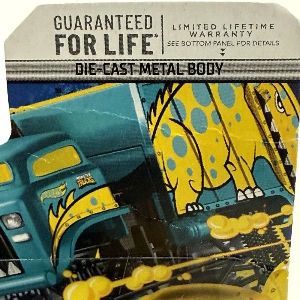 New Hot Wheel Mattel Monster Garbage Truck 1:64 Will Trash It All Metal Die Cast